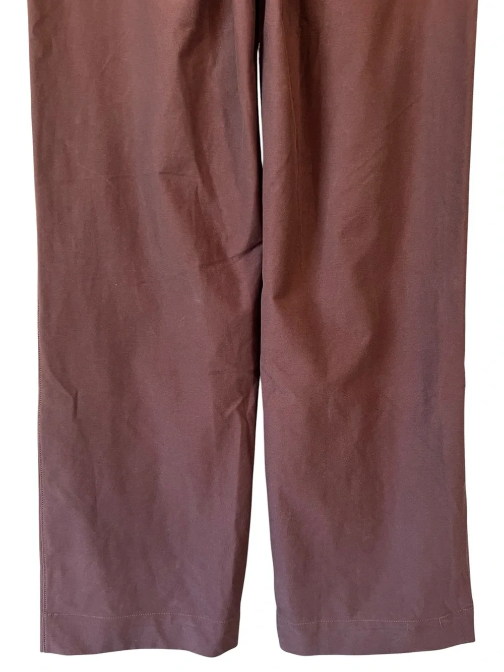 Lululemon City Sleek 5 Pocket Wide-Leg High-Rise Pant Utilitech Roasted Brown